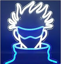 Zenin Decor | LED Gojo Wall Art Light - Handmade - Decorations - Japanese Display Backgrounds - Juju